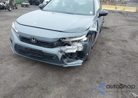 2024 Honda Civic Sport из США, поврежденный, VIN 2HGFE2F51RH529221